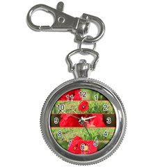 Photos Collage Coquelicots Key Chain Watches by kcreatif