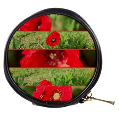 Photos Collage Coquelicots Mini Makeup Bag