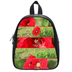 Photos Collage Coquelicots School Bag (small) by kcreatif