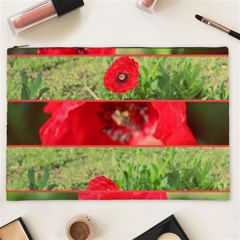 Photos Collage Coquelicots Cosmetic Bag (xxl) by kcreatif