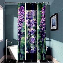 Collage Fleurs Violette Shower Curtain 36  X 72  (stall)  by kcreatif