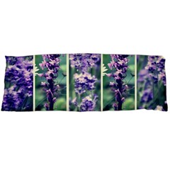 Collage Fleurs Violette Body Pillow Case (dakimakura) by kcreatif