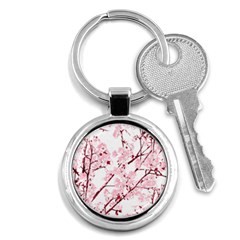 Fleurs De Cerisier Key Chain (round) by kcreatif