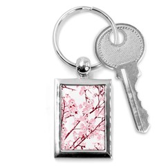 Fleurs De Cerisier Key Chain (rectangle) by kcreatif