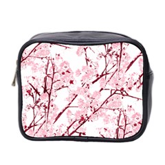 Fleurs De Cerisier Mini Toiletries Bag (two Sides) by kcreatif