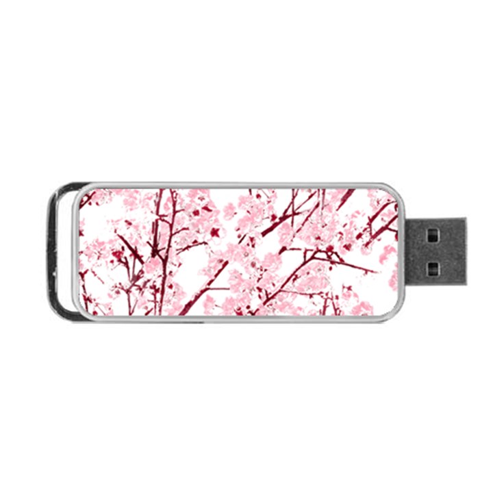 Fleurs de cerisier Portable USB Flash (Two Sides)