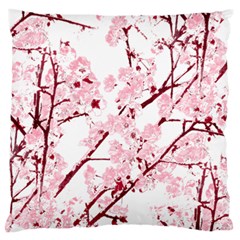 Fleurs De Cerisier Standard Flano Cushion Case (one Side) by kcreatif