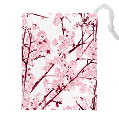 Fleurs De Cerisier Drawstring Pouch (4xl) by kcreatif