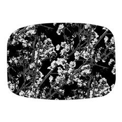 Fleurs De Cerisier Noir & Blanc Mini Square Pill Box by kcreatif