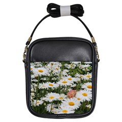 Champs De Marguerites Girls Sling Bag by kcreatif