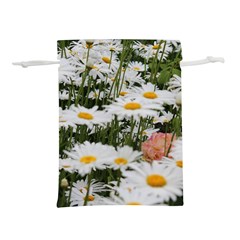 Champs De Marguerites Lightweight Drawstring Pouch (s) by kcreatif