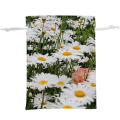 Champs De Marguerites  Lightweight Drawstring Pouch (xl) by kcreatif