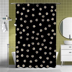 Pattern Marguerites Shower Curtain 48  X 72  (small)  by kcreatif