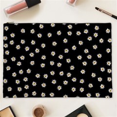 Pattern Marguerites Cosmetic Bag (xxl) by kcreatif