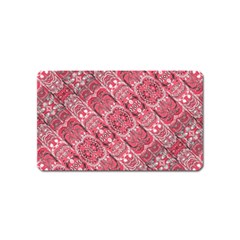 Fancy Ornament Pattern Design Magnet (name Card) by dflcprintsclothing