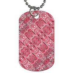 Fancy Ornament Pattern Design Dog Tag (one Side) by dflcprintsclothing