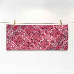 Fancy Ornament Pattern Design Hand Towel