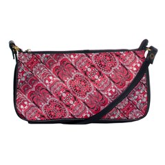 Fancy Ornament Pattern Design Shoulder Clutch Bag