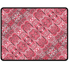 Fancy Ornament Pattern Design Fleece Blanket (medium) 