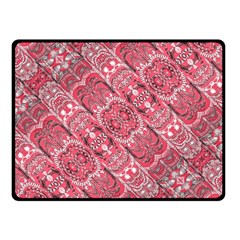 Fancy Ornament Pattern Design Fleece Blanket (small)