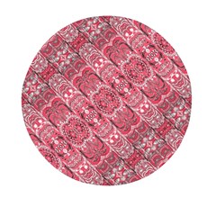 Fancy Ornament Pattern Design Mini Round Pill Box