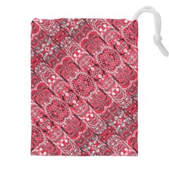 Fancy Ornament Pattern Design Drawstring Pouch (4xl) by dflcprintsclothing