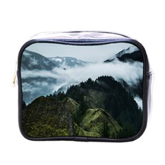 Green mountain Mini Toiletries Bag (One Side)