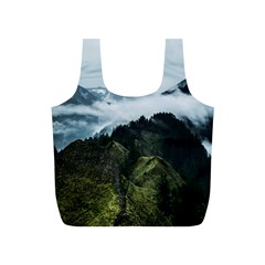 Green Mountain Full Print Recycle Bag (s) by goljakoff