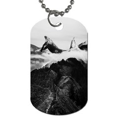 Whales Dream Dog Tag (two Sides) by goljakoff