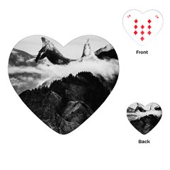 Whales Dream Playing Cards Single Design (heart) by goljakoff