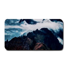 Blue Whale In The Clouds Medium Bar Mats by goljakoff