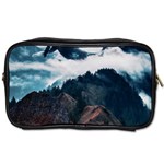 Blue whale in the clouds Toiletries Bag (One Side) Front