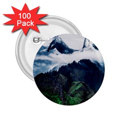 Whales Peak 2 25  Buttons (100 Pack)  by goljakoff