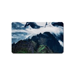 Whales Peak Magnet (name Card) by goljakoff