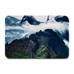 Whales Peak Plate Mats by goljakoff