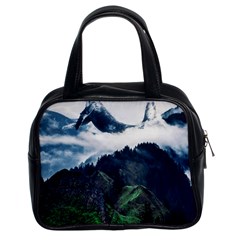 Whales Peak Classic Handbag (two Sides) by goljakoff