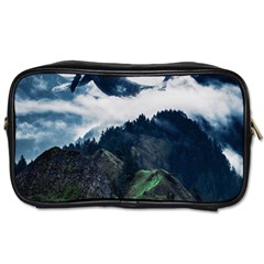 Whales Peak Toiletries Bag (one Side) by goljakoff