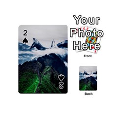 Whales Peak Playing Cards 54 Designs (mini) by goljakoff