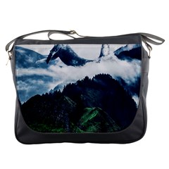 Whales Peak Messenger Bag by goljakoff