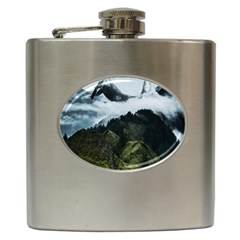 Whale Lands Hip Flask (6 Oz) by goljakoff