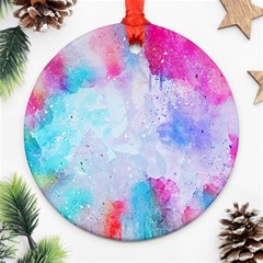 Rainbow Paint Ornament (round) by goljakoff