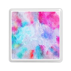 Rainbow Paint Memory Card Reader (square) by goljakoff