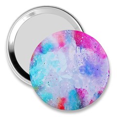 Rainbow Paint 3  Handbag Mirrors by goljakoff