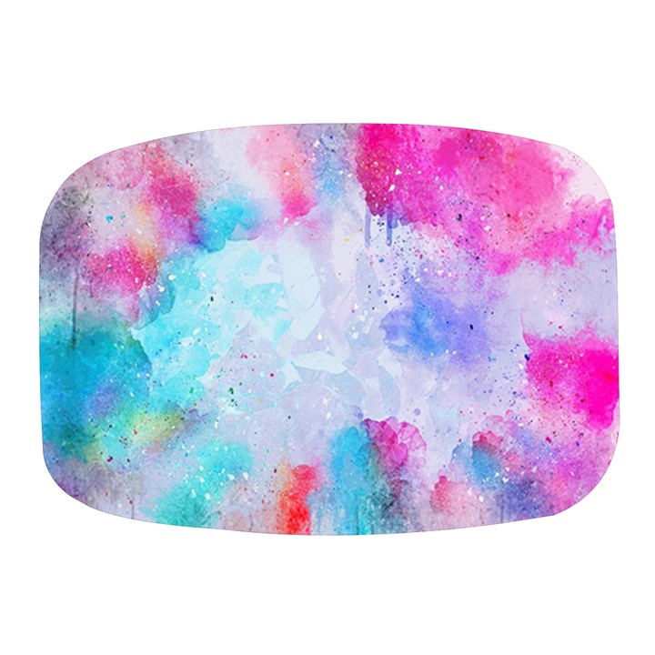 Rainbow paint Mini Square Pill Box