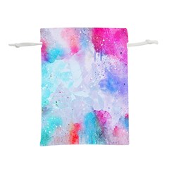 Rainbow Paint Lightweight Drawstring Pouch (l) by goljakoff