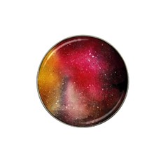 Red And Yellow Drops Hat Clip Ball Marker by goljakoff