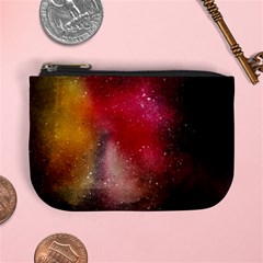 Red And Yellow Drops Mini Coin Purse by goljakoff