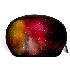 Red And Yellow Drops Accessory Pouch (large) by goljakoff