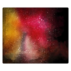 Red And Yellow Drops Double Sided Flano Blanket (small)  by goljakoff