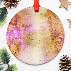 Golden Paint Ornament (round) by goljakoff